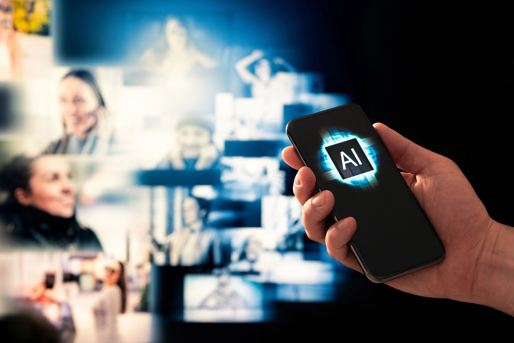 AI content creation app