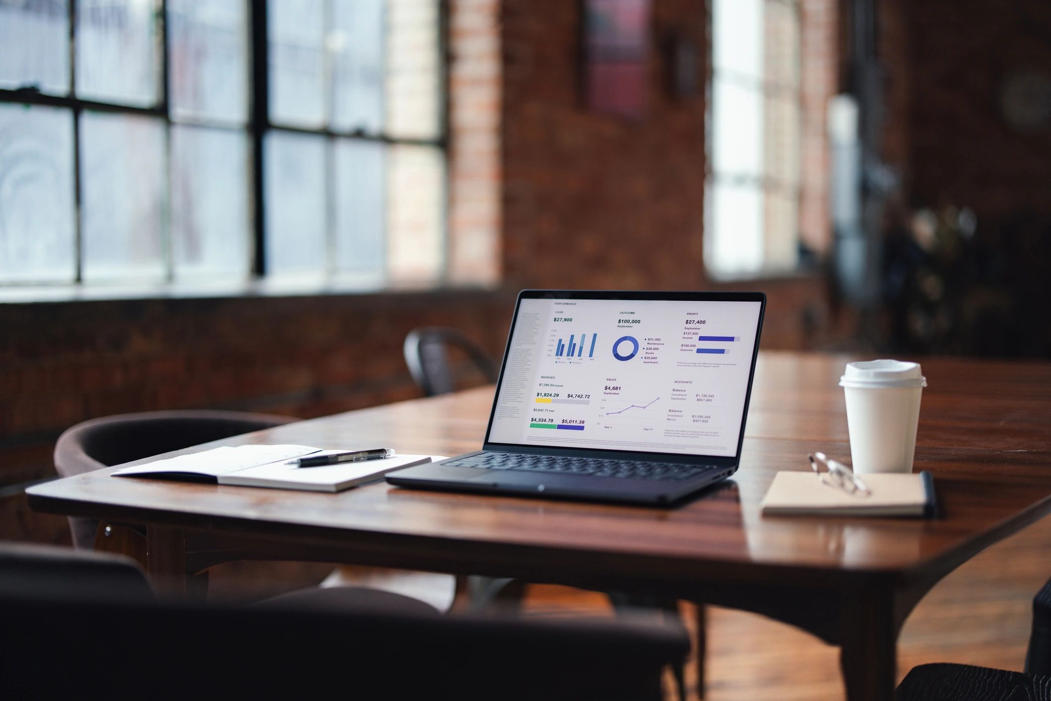 modern social media dashboard